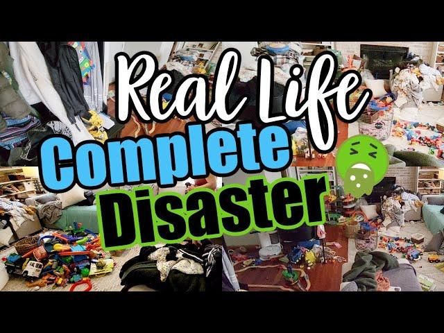 REAL LIFE MESSY CLEAN WITH ME COMPLETE DISASTER MESSY ROOM CLEAN BEFORE AND AFTER (ALL DAY CLEAN)