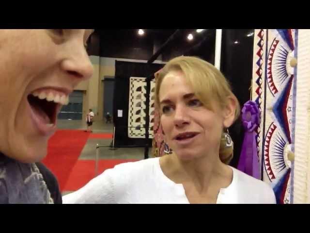 Sherry Reynolds @ Georgia Quilt show