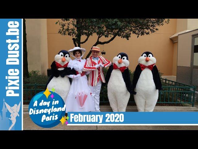  A Day in Disneyland Paris February 2020