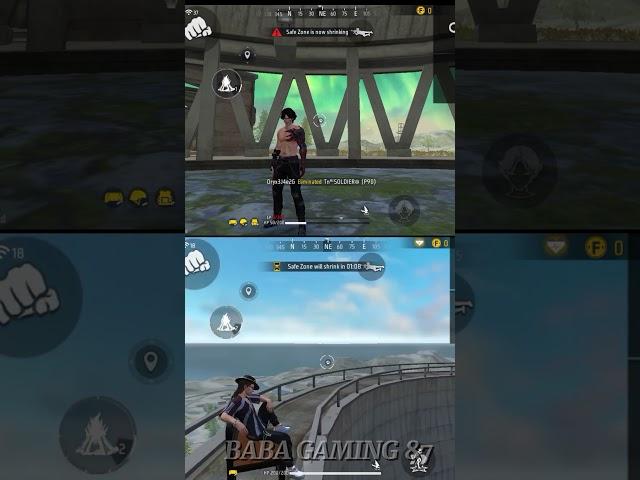 ORION V/S SANTINO|| JUMP TEST || BABA GAMING 87 ||#short