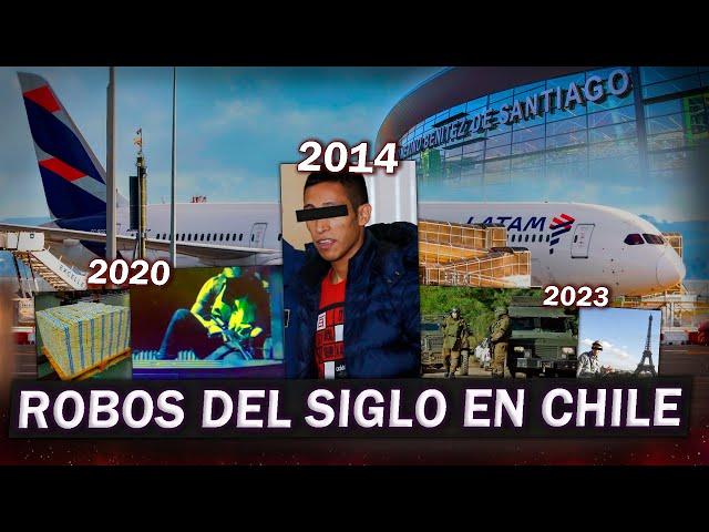 ROBOS del SIGLO en Chile: Aeropuerto de Santiago | Documental