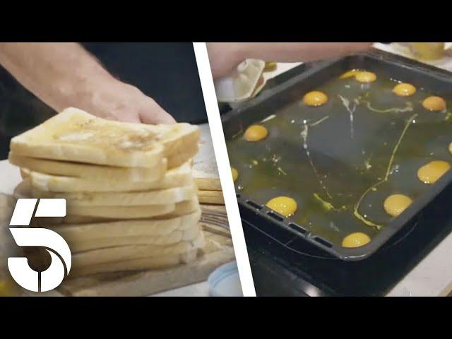 Cooking a Fry Up For 19 Children | 22 Kids & Counting | Channel 5