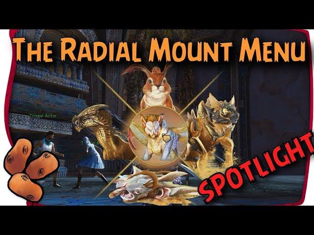 Guild Wars 2 Path of Fire - The Radial Mount Menu Tool