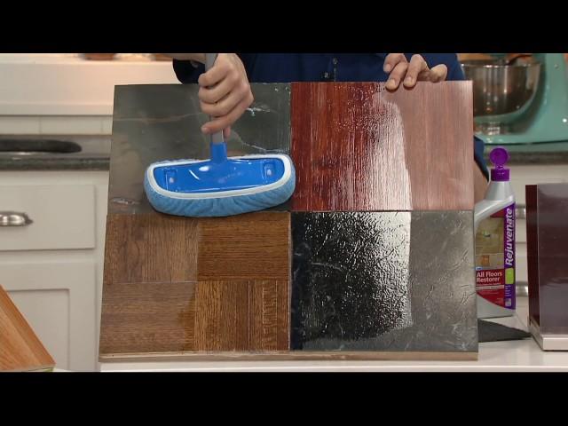 Rejuvenate 32oz. Floor Restorer w/2 Microfiber Mop Applicators on QVC