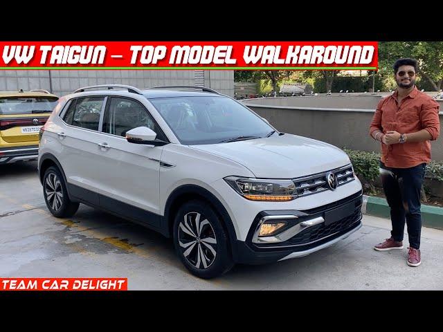 Volkswagen Taigun 2023 - Walkaround with On Road Price | Team Car Delight