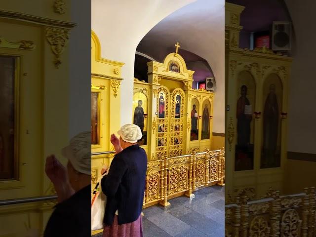 Блаженная Матрона Московская. Покровский ставропигиальный женский монастырь. Москва, Таганская 58с1