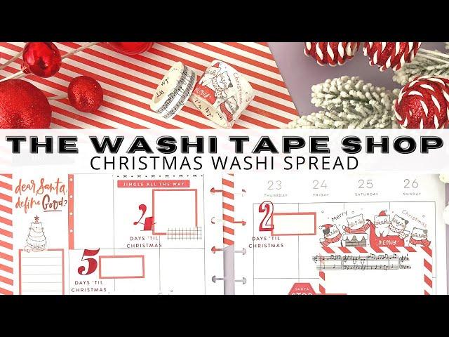 THE WASHI TAPE SHOP | CHRISTMAS WASHI SPREAD