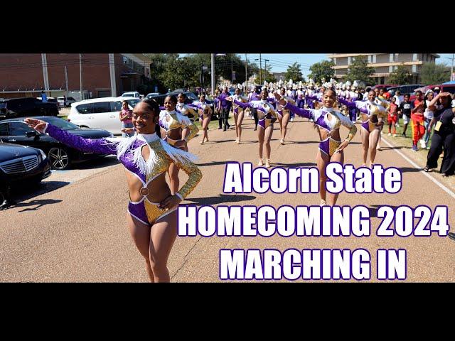 Marching In vs UAPB (Homecoming) 24 | Sounds of Dyn-O-Mite & World Renowned Golden Girls