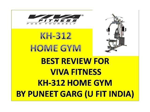 BEST REVIEW FOR  VIVA FITNESS KH-312  HOME GYM BY  PUNEET GARG | U FIT INDIA | HINDI |