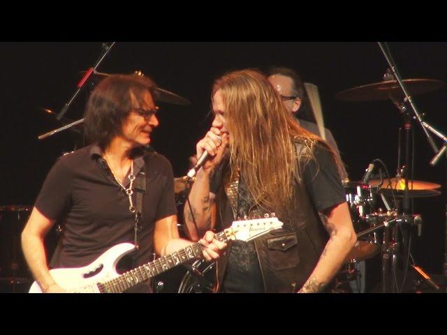 Sebastian Bach & Steve Vai (Steve Vai comes out at the end of the first song)