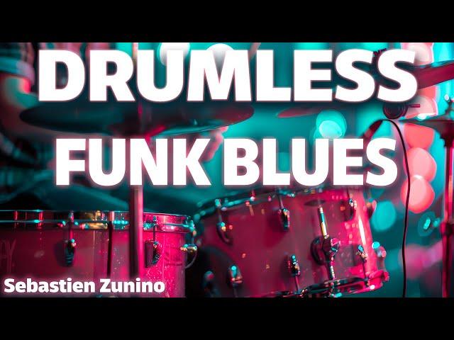 Smooth Funk Blues Drumless Backing Track 90 bpm | 1 Hour Jam Session !