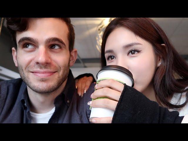 The day when I went to Philadelphia to eat Korean food with my boyfriend's family | Jang E Na