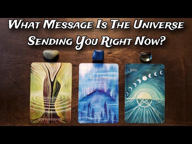 ‍️ What Message Is The Universe Sending You Right Now?  Pick A Card Reading