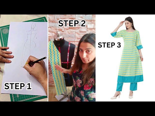 How To Become A Fashion Designer From Home | Step By Step | Online Fashion Designing Course