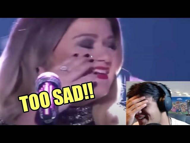 Kelly goes TOO HARD - Kelly Clarkson - Piece By Piece American Idol REACTION