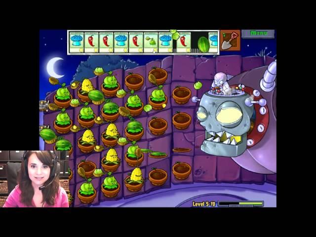 GAMING TEST 3 - Plants vs Zombies Final Boss Fight