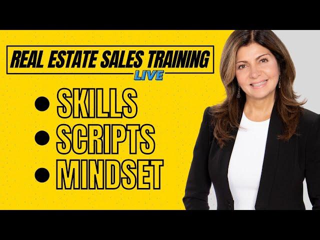 LIVE: How To Get Listings In Real Estate (Skills, Scripts, Mindset)