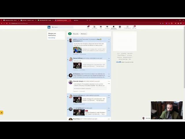 LinkedIn Strategies for Lead Generation - 067  LinkedIn Live 2024 with Joe Apfelbaum