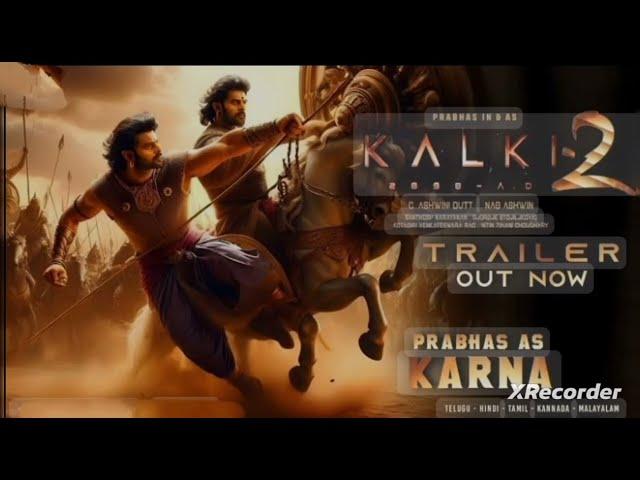 Kalki: Part 2 - Hindi Trailer | Prabhas | Vijay Deverakonda | Amitabh, Kamal Haasan, Deepika, Ajay D