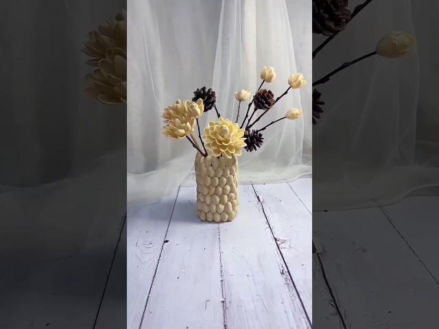 Pista Shell Craft ideas || Diy pista shell flower | easy pista shell crafts #diy #shorts #viralvideo