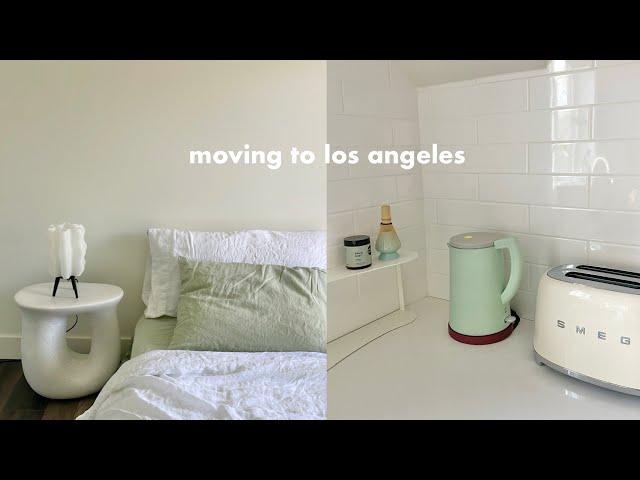 moving vlog | empty apartment & kitchen haul ️