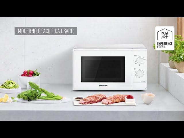 Forno Microonde con Grill Panasonic NN-K10JW: Cibo fresco, salutare e veloce!