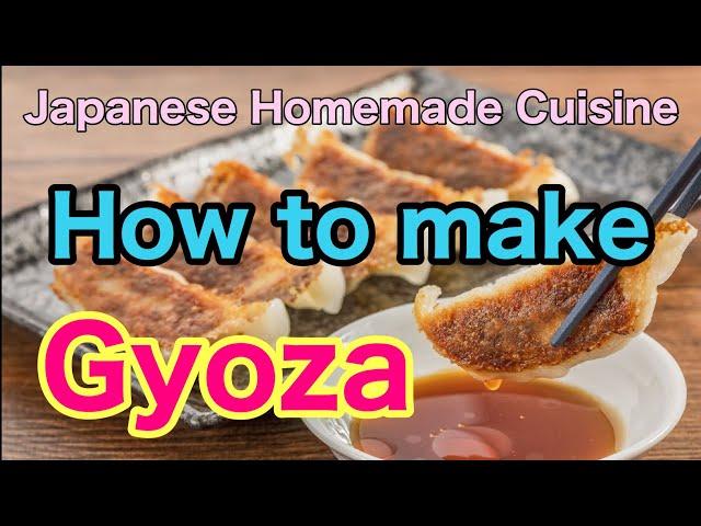 Japanese Homemade Cuisine Delicious Gyoza