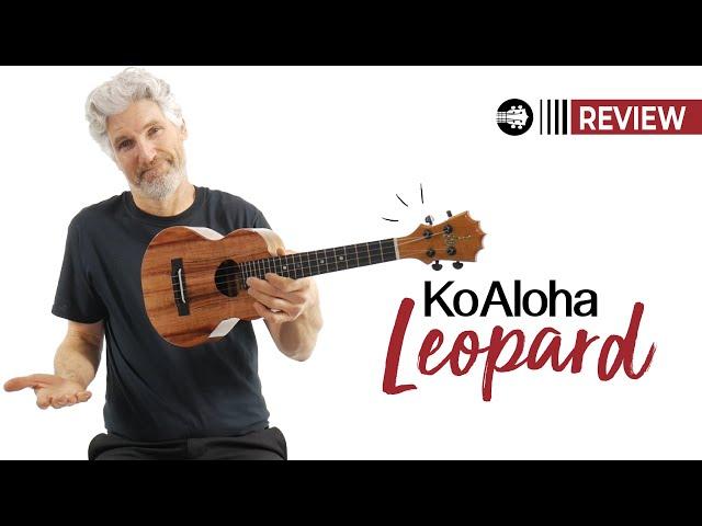 KoAloha Tenor Ukulele Review KTM-00 - Leopard