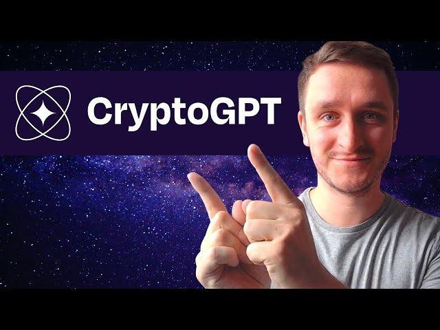 CryptoGPT new AI coin - decentralized crypto data on a blockchain