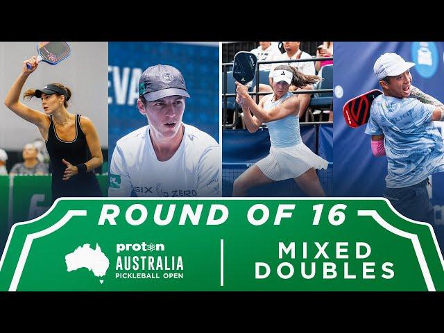 Glozman/Duong v Spiridis/Evans at the Proton Australia Pickleball Open