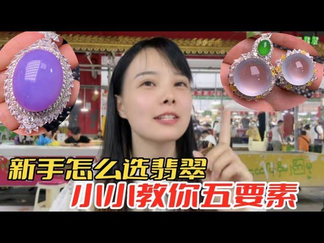 翡翠 │ 翡翠 直播【翡翠知識】翡翠干货，新手怎么选翡翠，5要素带你入门！翡翠 珠寶直播 │ 玉 翡翠戒面 │ 翡翠 玉手镯 │ 翡翠 玉石 全网首选 直播 美玉 翡翠  #翡翠直播  #翡翠