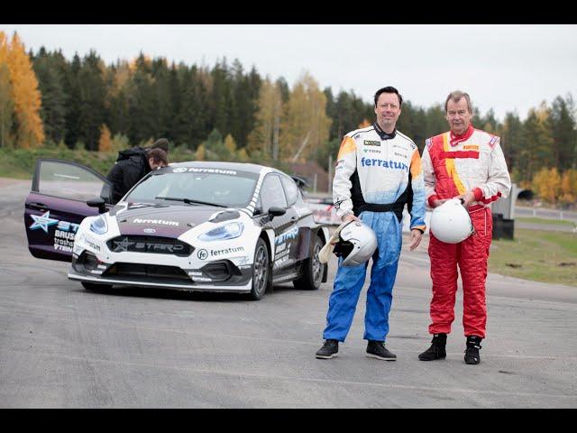 Markku Alén & 612-hevosvoimainen sähköinen rallycross-auto (Teknavi 2020)