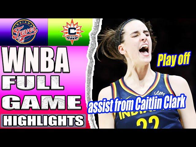 Indiana Fever vs Connecticut Sun Full Game Highlights (09/22/2024) | Women's Basketball | 2024 WNBA