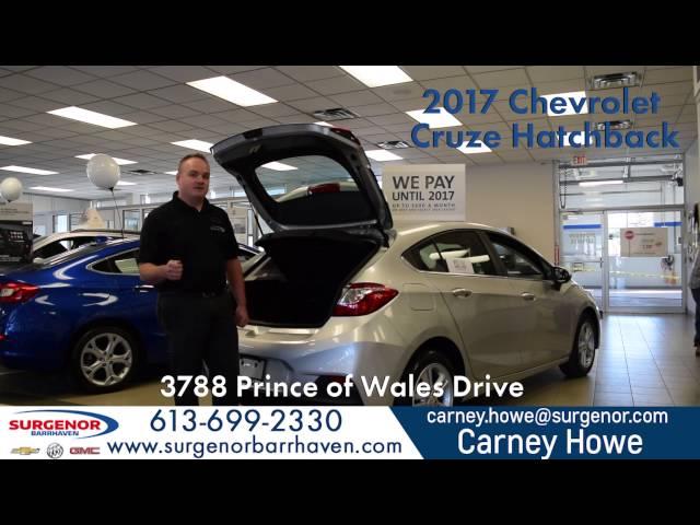 Surgenor Barrhaven - 2017 Chevrolet Cruze Hatchback