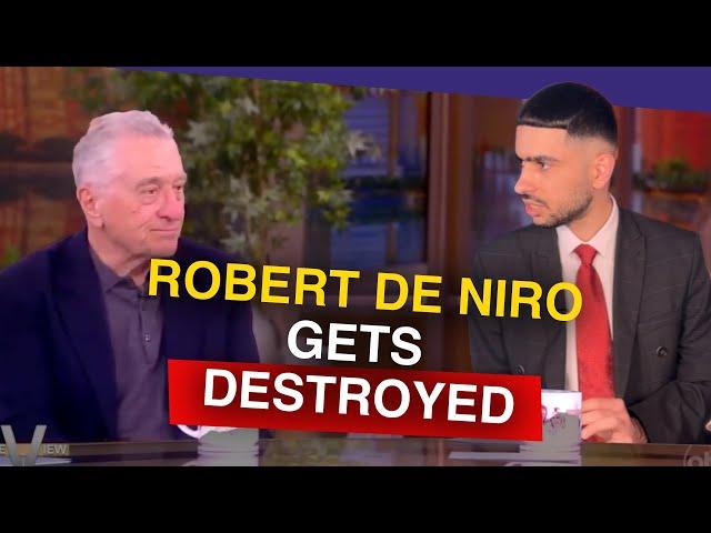 DESTROYED! Robert De Niro Faces The Reality of Trump - Satire