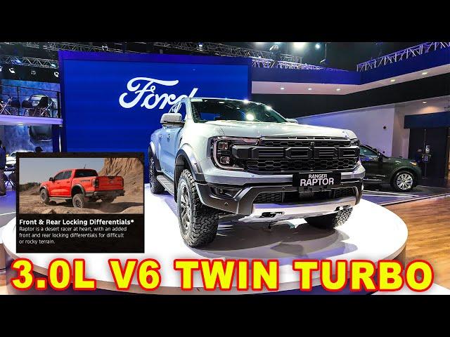 2025 Ford Ranger Raptor 3.0L V6 Twin-Turbo EcoBoost Gasoline 10-Speed Automatic 4x4