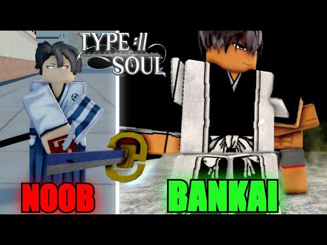 Going From Noob To BANKAI Shinso Gin Ichimaru In Type Soul...(Roblox)