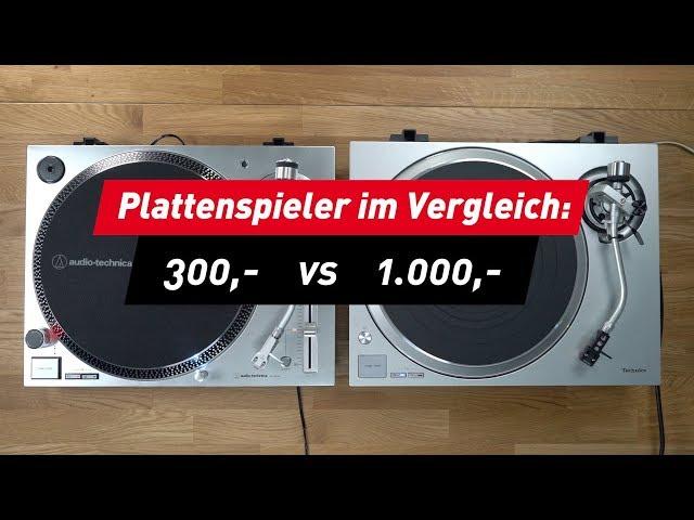 Technics und Audio Technica: Plattenspieler im Vergleich