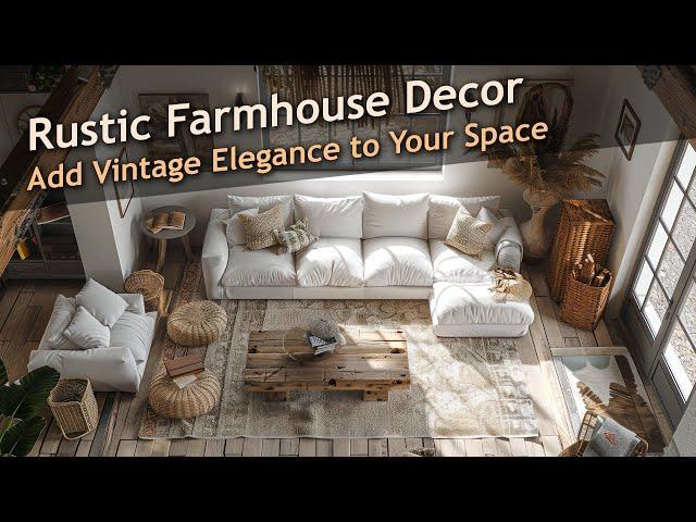 Rustic Farmhouse Decor Ideas for Every Room