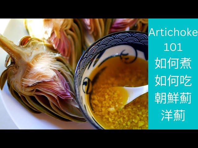 朝鮮薊/洋薊怎麼吃？Artichoke 101!  太好吃的蔬菜，別錯過啊！How to cook & eat artichokes