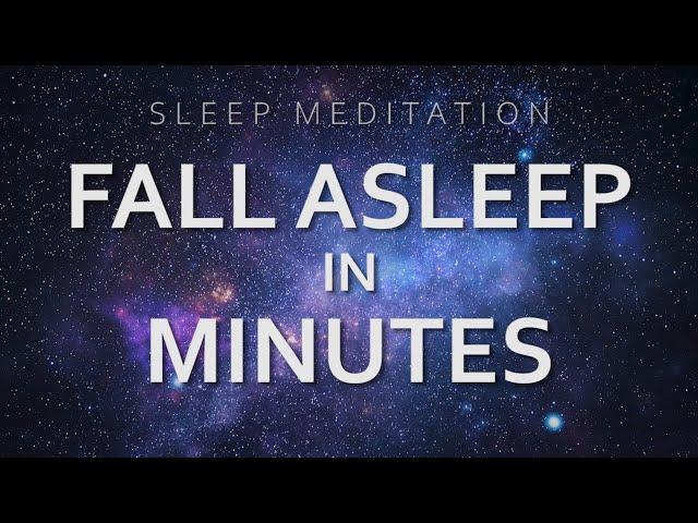 Sleep Meditation Fall Asleep in Minutes Sleep Talk Down Hypnosis (Calm Music & Ocean Waves)