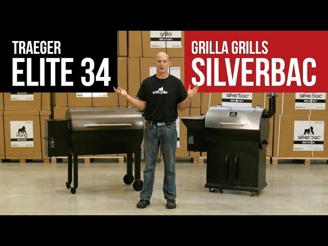 Traeger Elite 34 vs. Grilla Grills Silverbac OG Comparison