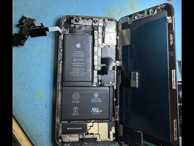 Apple iPhone X Replace Battery With High Capacity Battery and Test