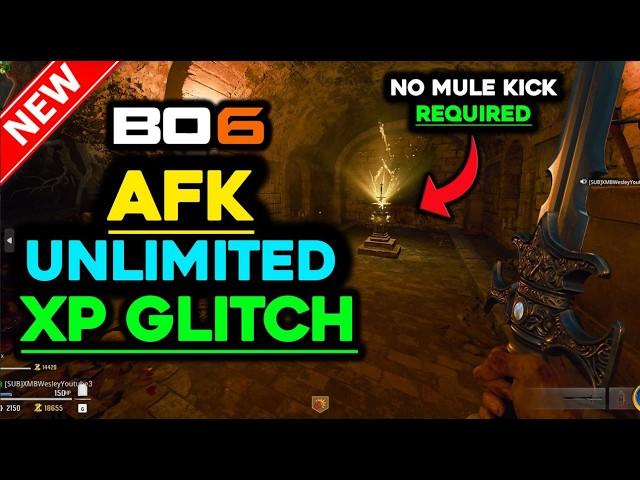 BO6 LION SWORD GLITCH (AFTER PATCH) SOLO UNLIMITED XP GLITCH - BO6 ZOMBIES GLITCHES