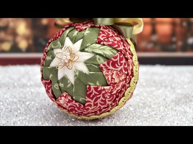 Easy No-Sew Quilted Ornament