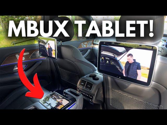 Mercedes MBUX Tablet & Rear Entertainment | FULL Walkthrough!