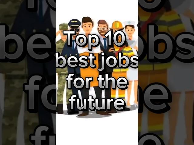 top 10 best careers for the future #shorts #ytshorts #career #top10