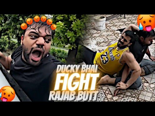 Ducky Bhai Vs Rajab Butt Fight  | Edit By Chumi