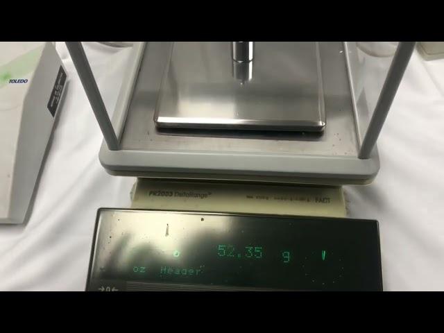 Mettler Toledo PR2003 Balance FACT Delta Range Analytical Lab Scale in1168 1