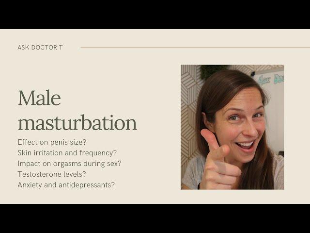 Male masturbation